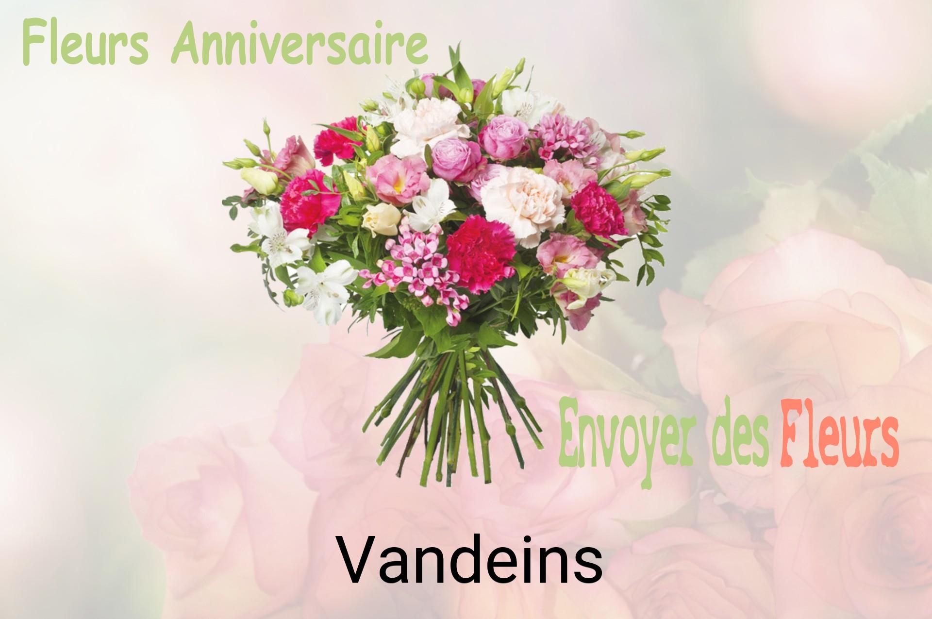 Bouquet de fleurs d’anniversaire livré à Vandeins